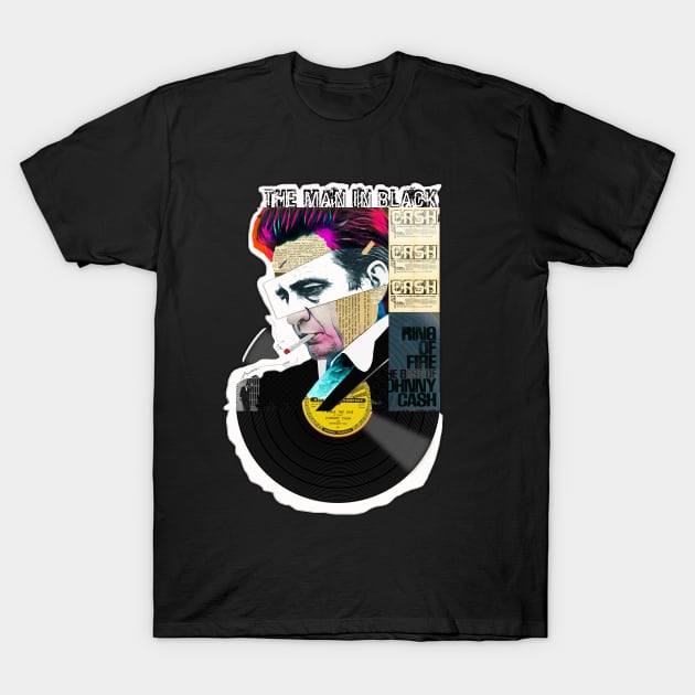 Johnny Cash T-Shirt by michelkeck